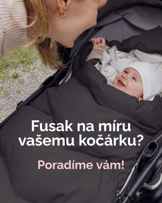 ❄️ Nevíte, který fusak bude ten pravý pro váš kočárek? Napište nám do komentáře: 👉 jaký kočárek používáte 👉 a co od fusaku...